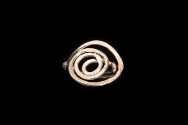 Goddess Spiral Silver Ring