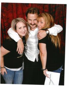 Ana Marie with Richard Speight Jr - lucky ladies!!